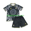 Completo Calcio Real Madrid Versace Edition Bambino Divisa Prima Nero 2024-2025